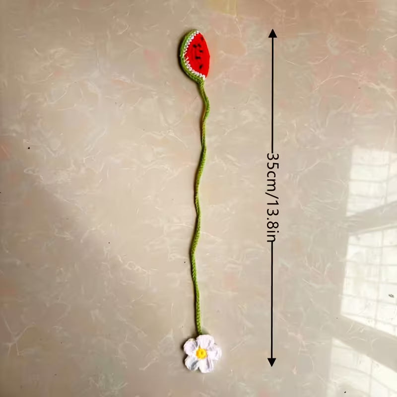 Yalda Handmade Crochet Watermelon Hanging