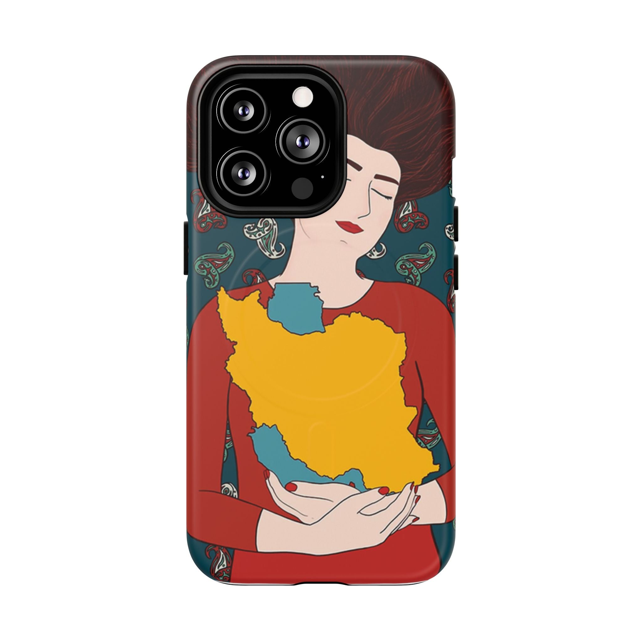 Woman & Homeland Phone Case — Tough Magnetic Protective Case