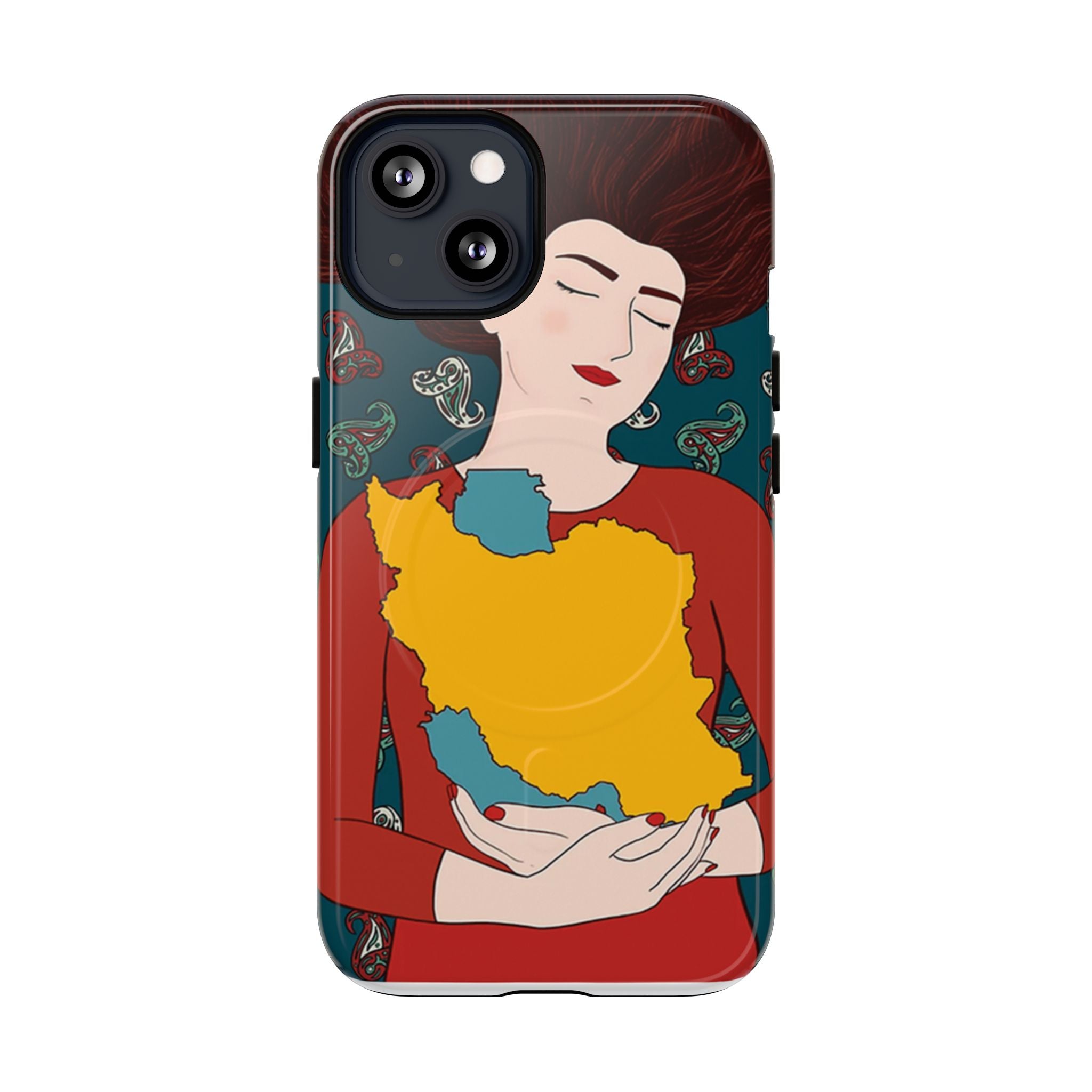 Woman & Homeland Phone Case — Tough Magnetic Protective Case