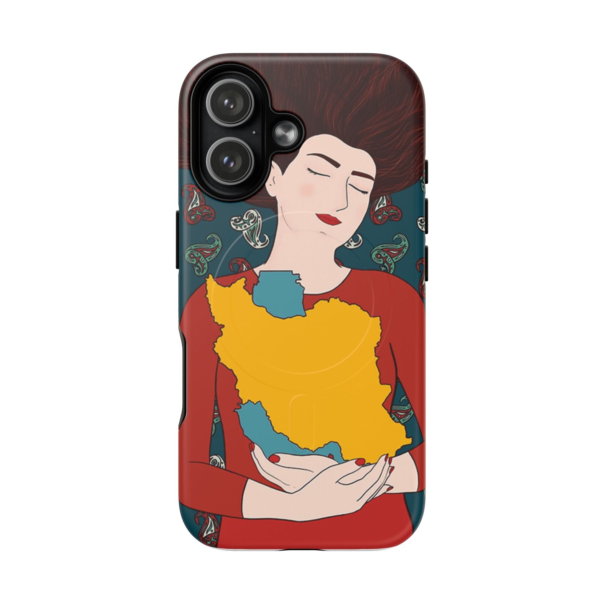 Woman & Homeland Phone Case — Tough Magnetic Protective Case