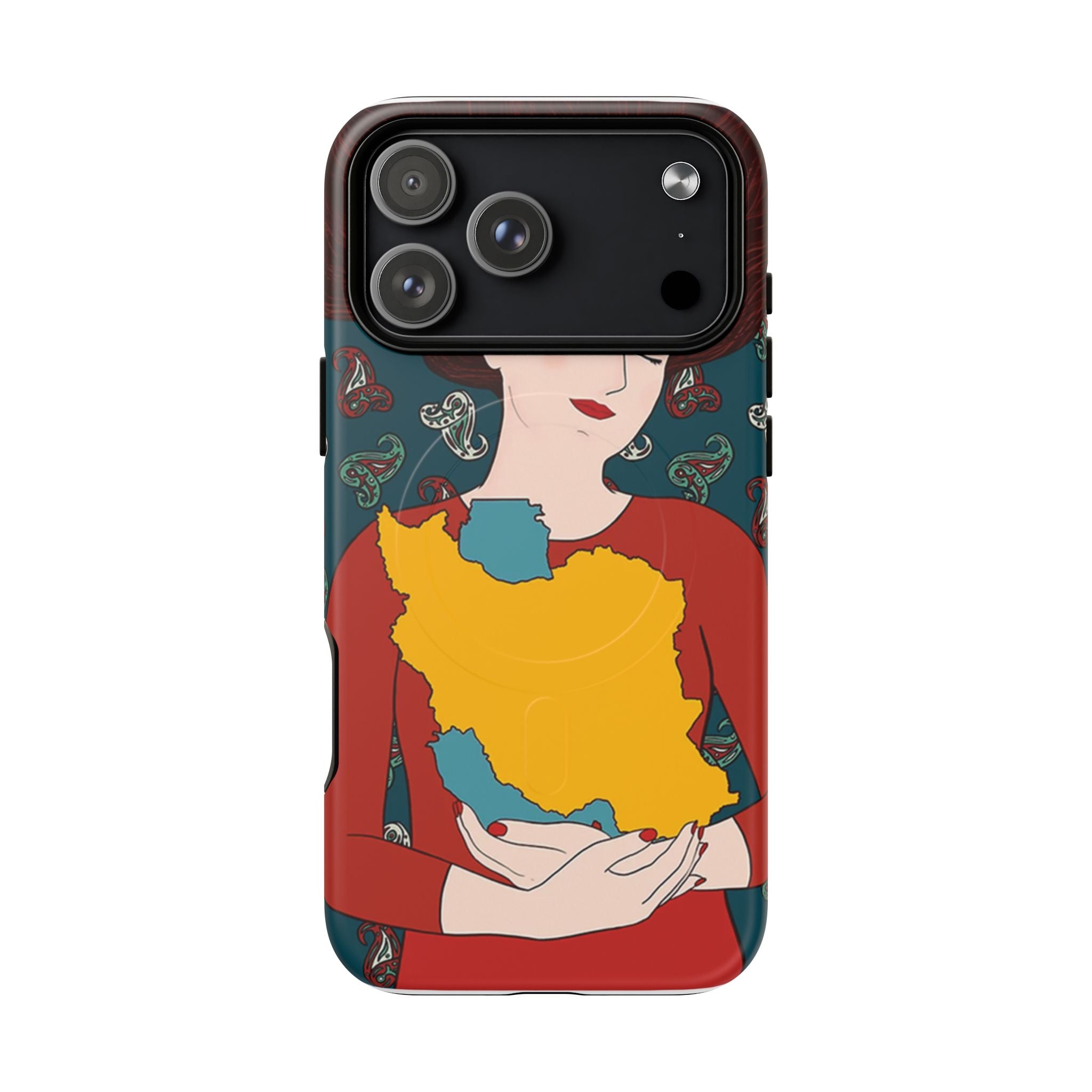 Woman & Homeland Phone Case — Tough Magnetic Protective Case