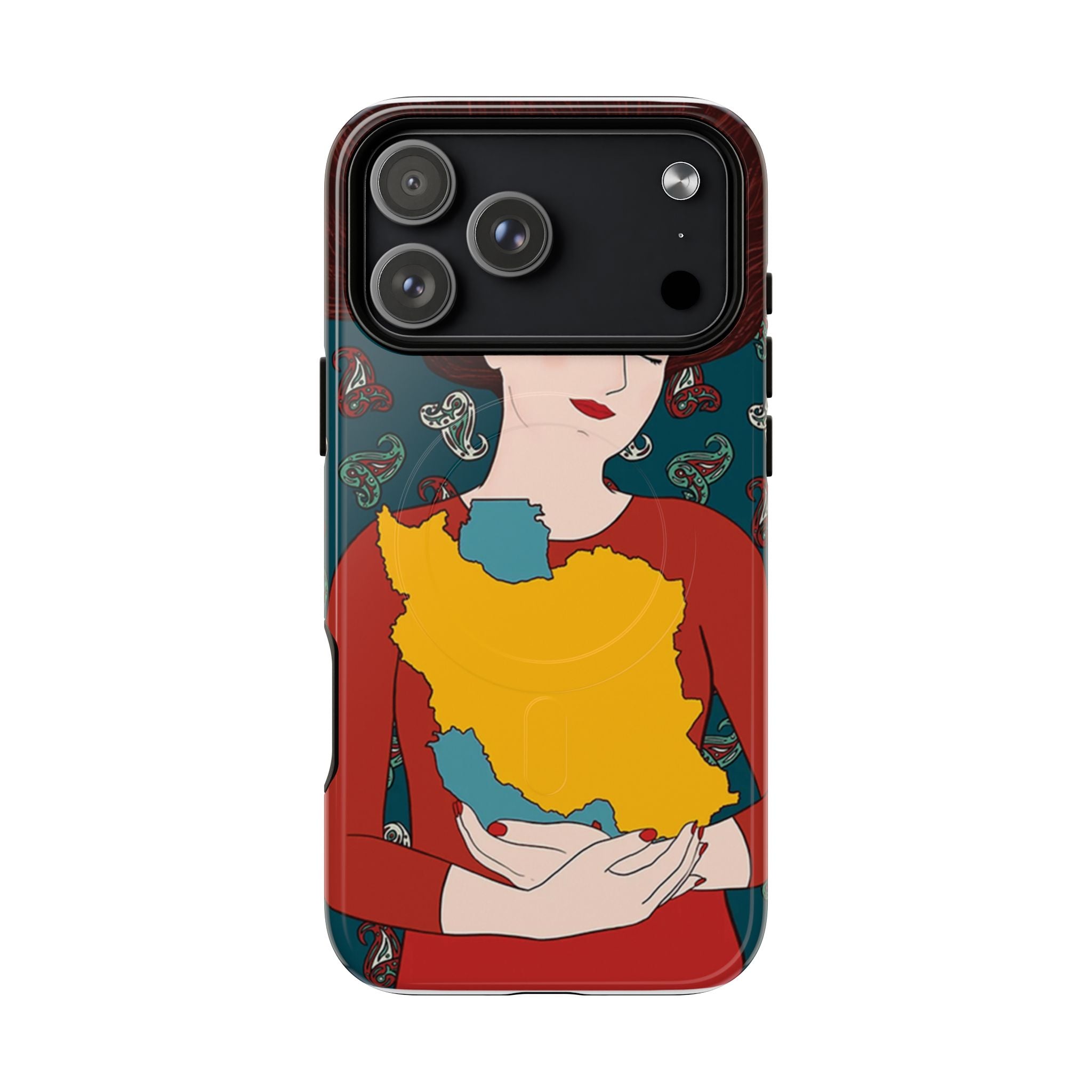 Woman & Homeland Phone Case — Tough Magnetic Protective Case
