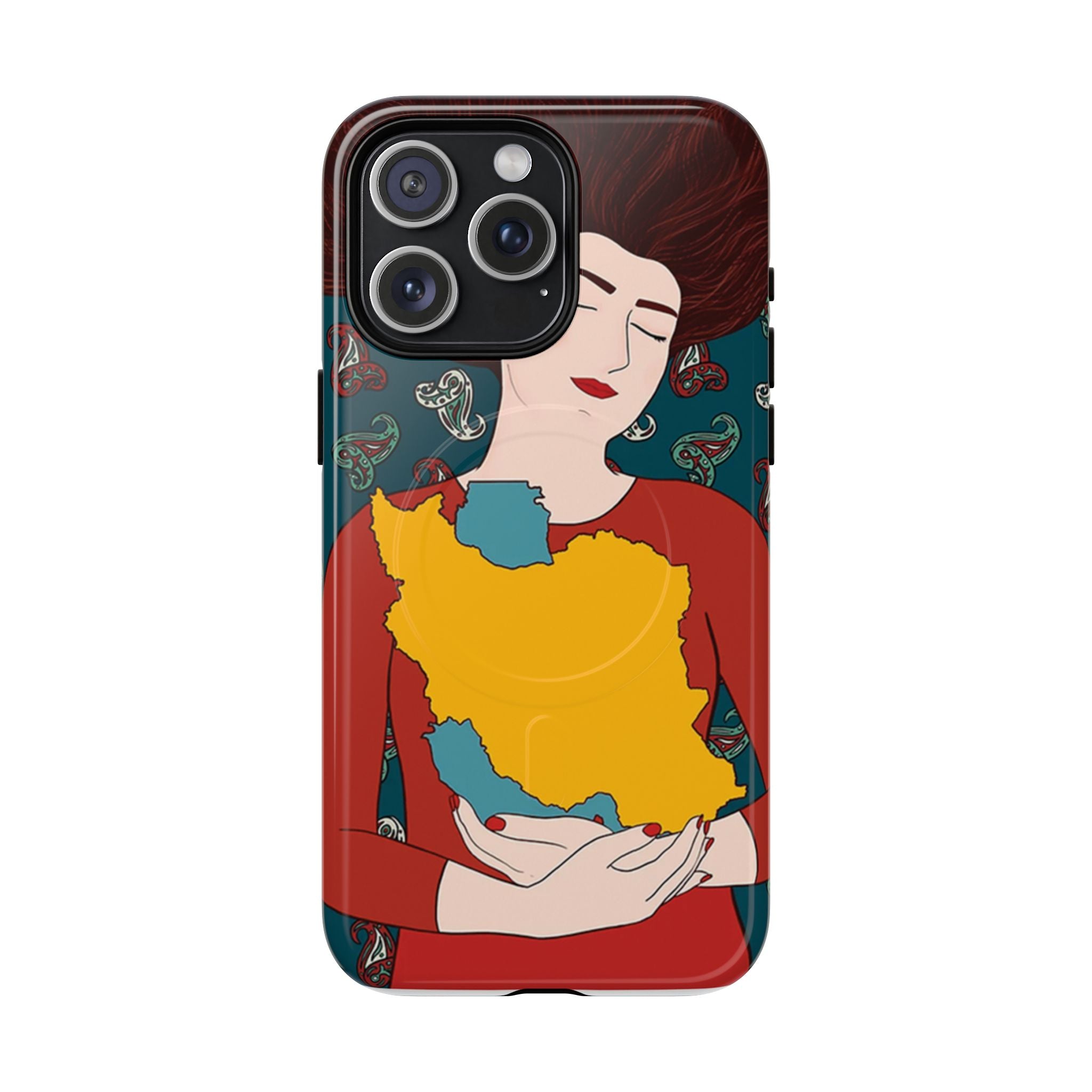 Woman & Homeland Phone Case — Tough Magnetic Protective Case
