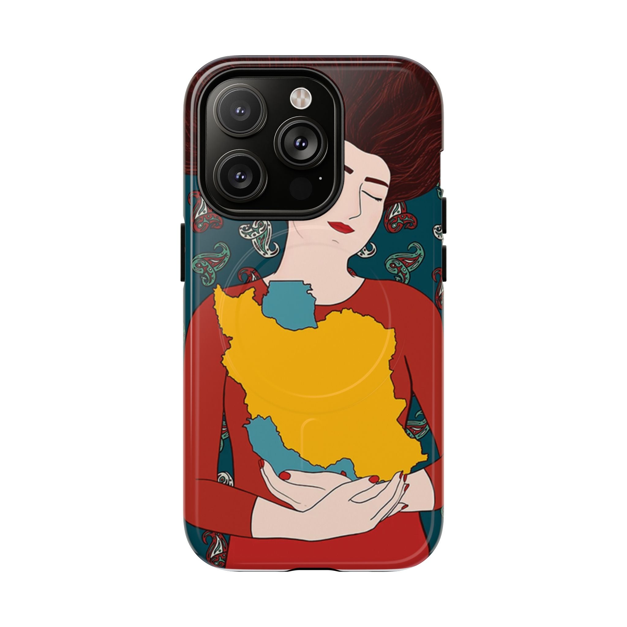 Woman & Homeland Phone Case — Tough Magnetic Protective Case