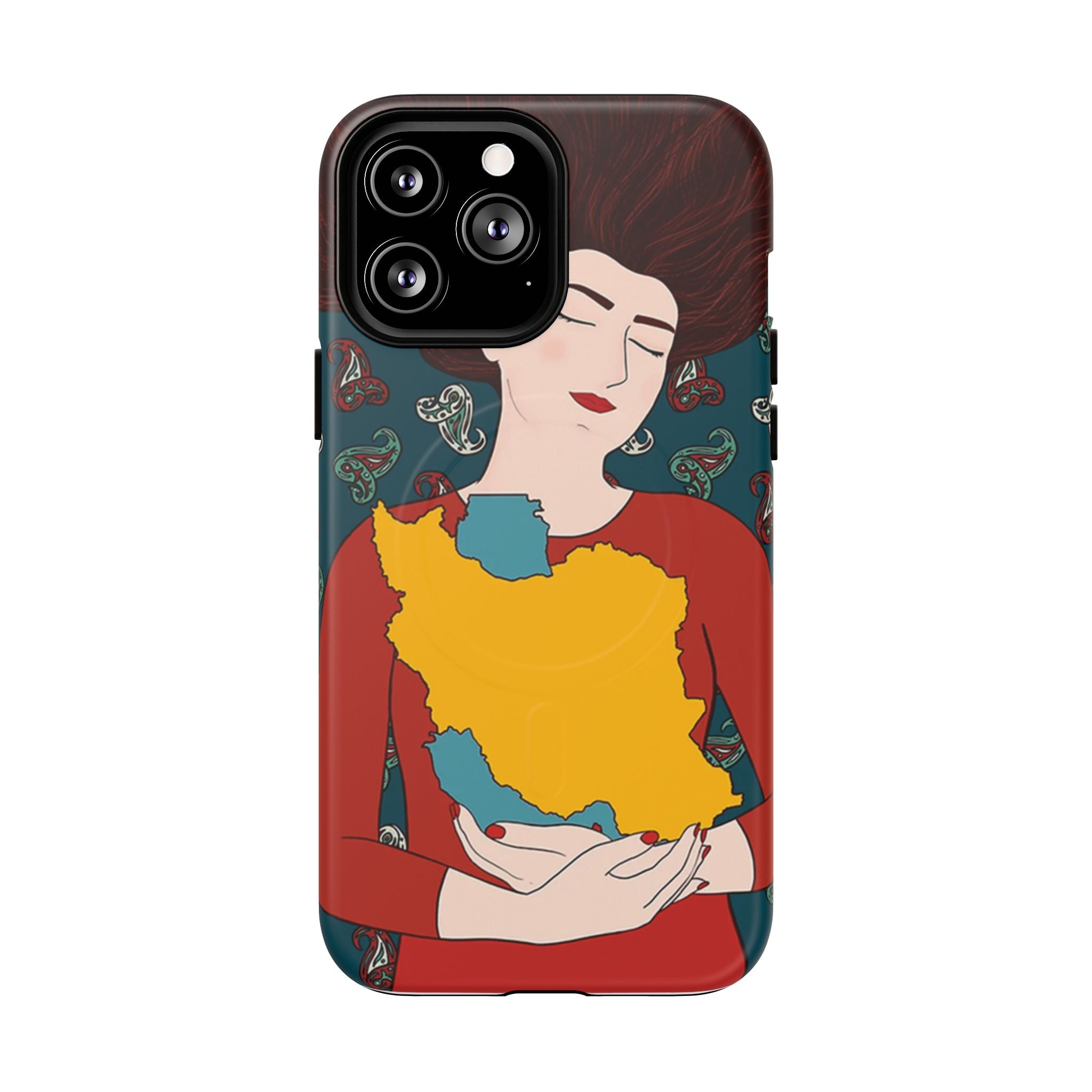 Woman & Homeland Phone Case — Tough Magnetic Protective Case