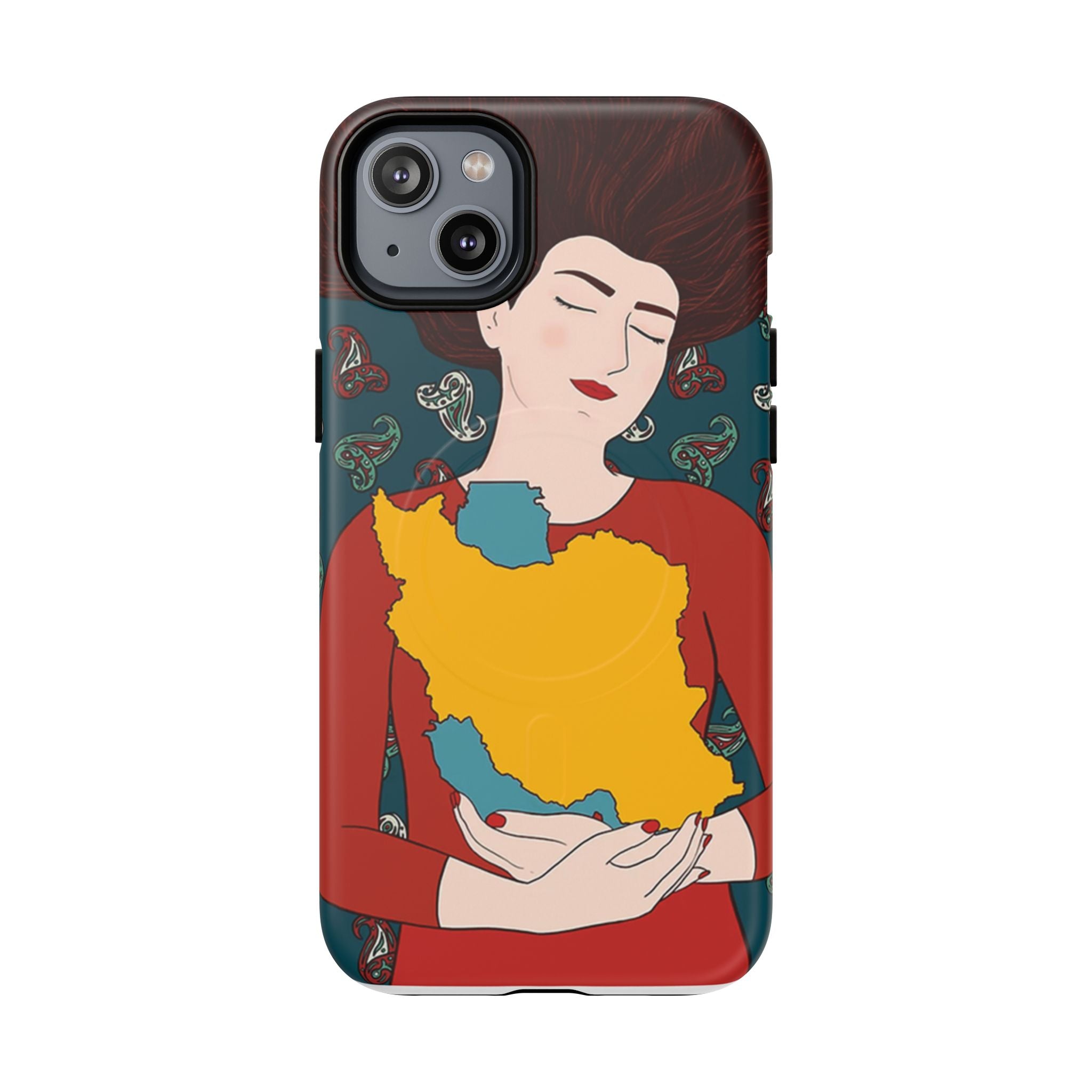 Woman & Homeland Phone Case — Tough Magnetic Protective Case