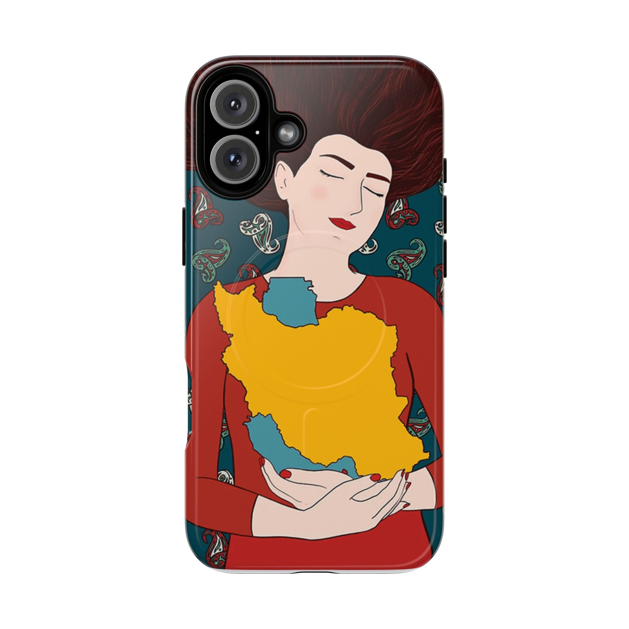 Woman & Homeland Phone Case — Tough Magnetic Protective Case