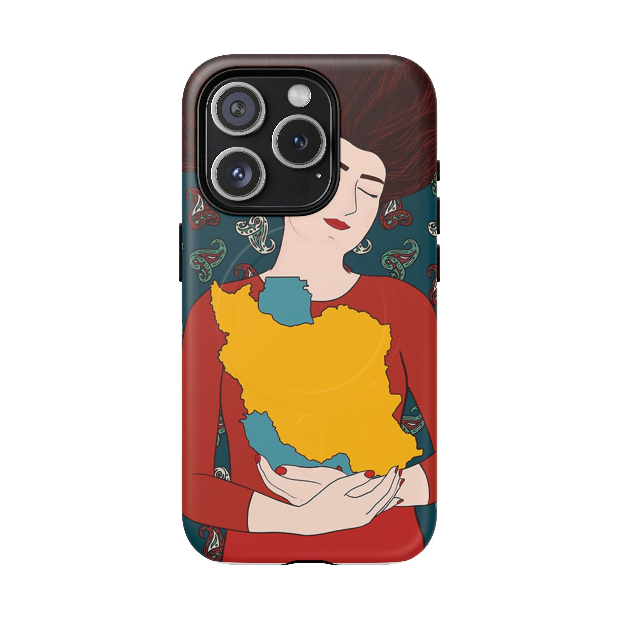 Woman & Homeland Phone Case — Tough Magnetic Protective Case