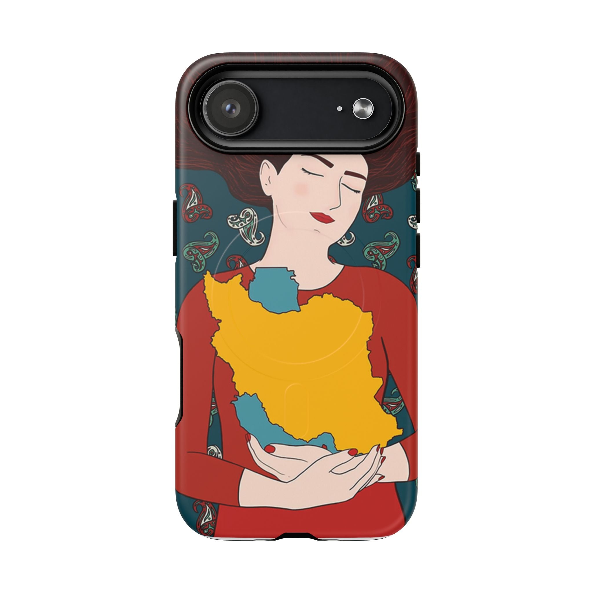 Woman & Homeland Phone Case — Tough Magnetic Protective Case