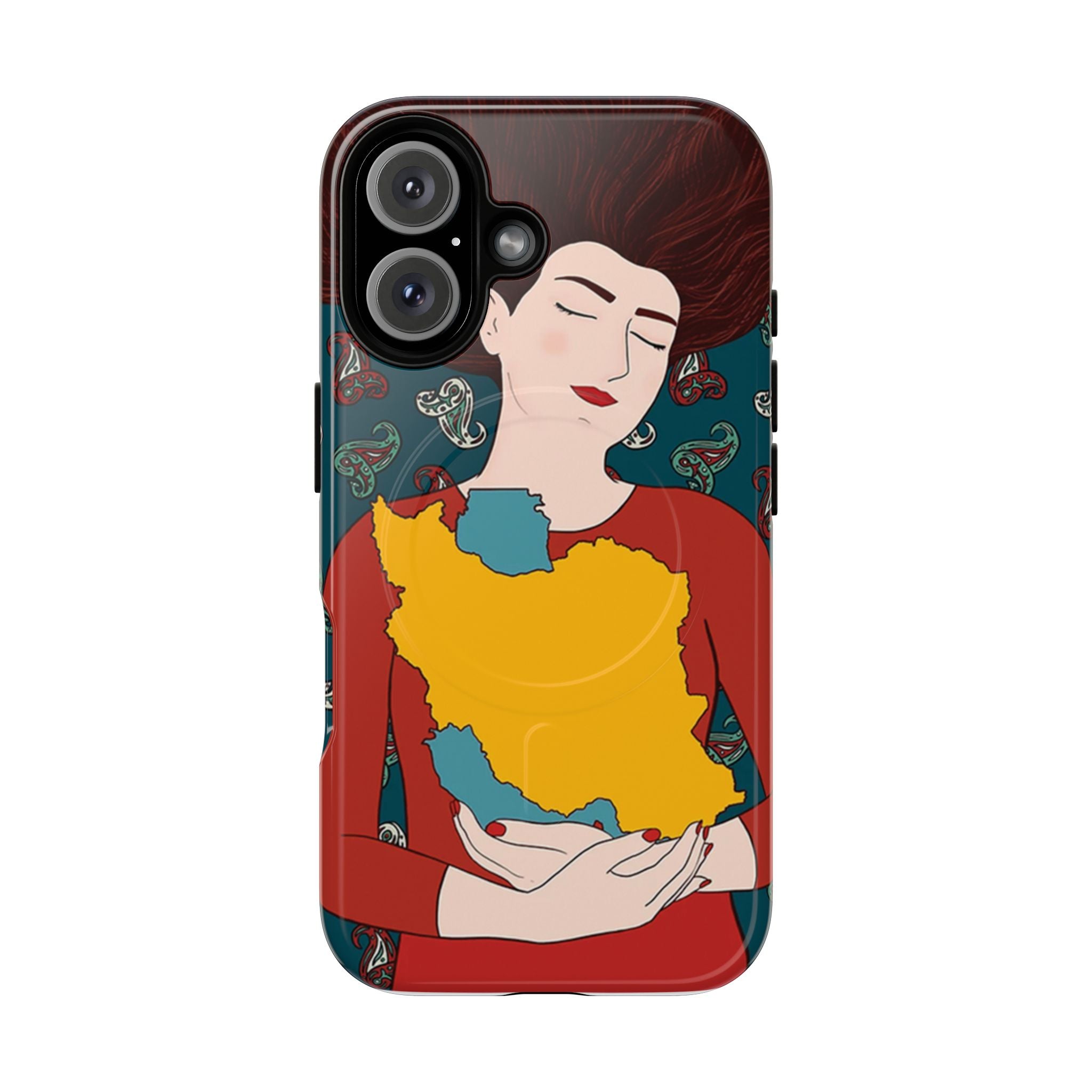 Woman & Homeland Phone Case — Tough Magnetic Protective Case