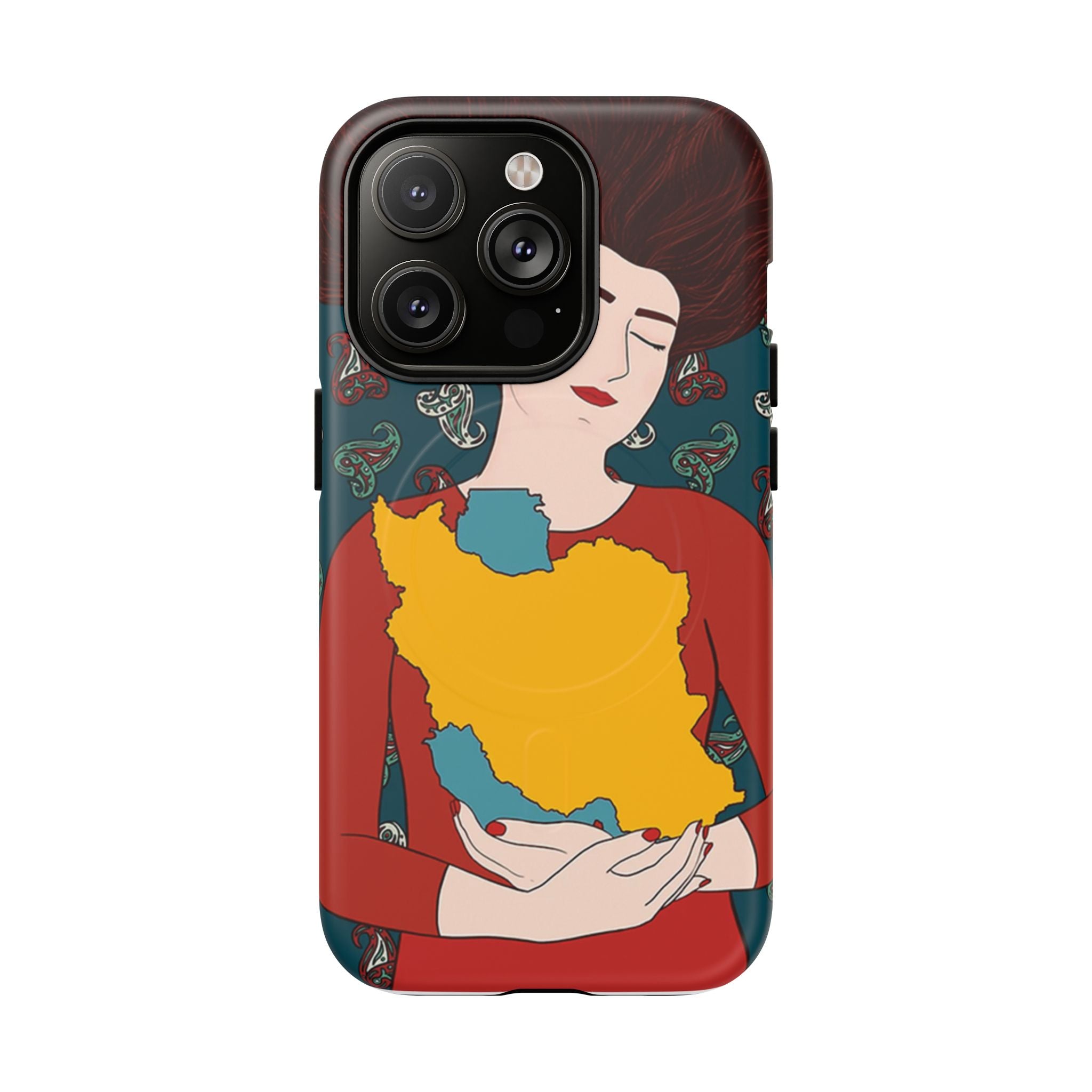 Woman & Homeland Phone Case — Tough Magnetic Protective Case