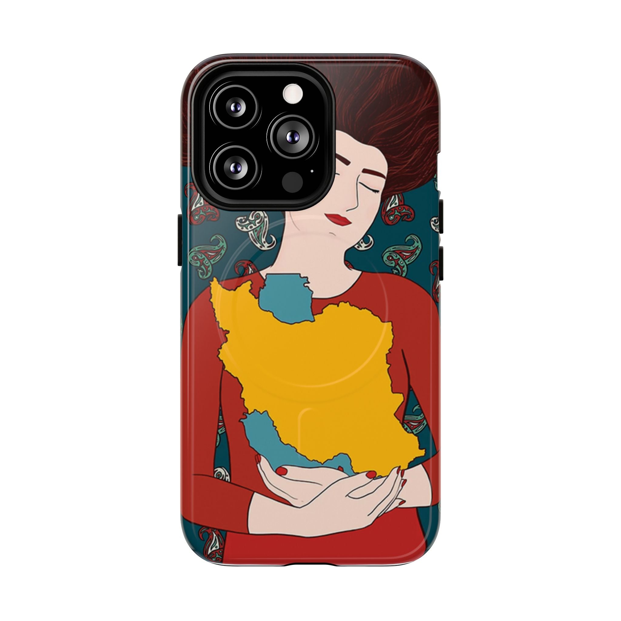 Woman & Homeland Phone Case — Tough Magnetic Protective Case