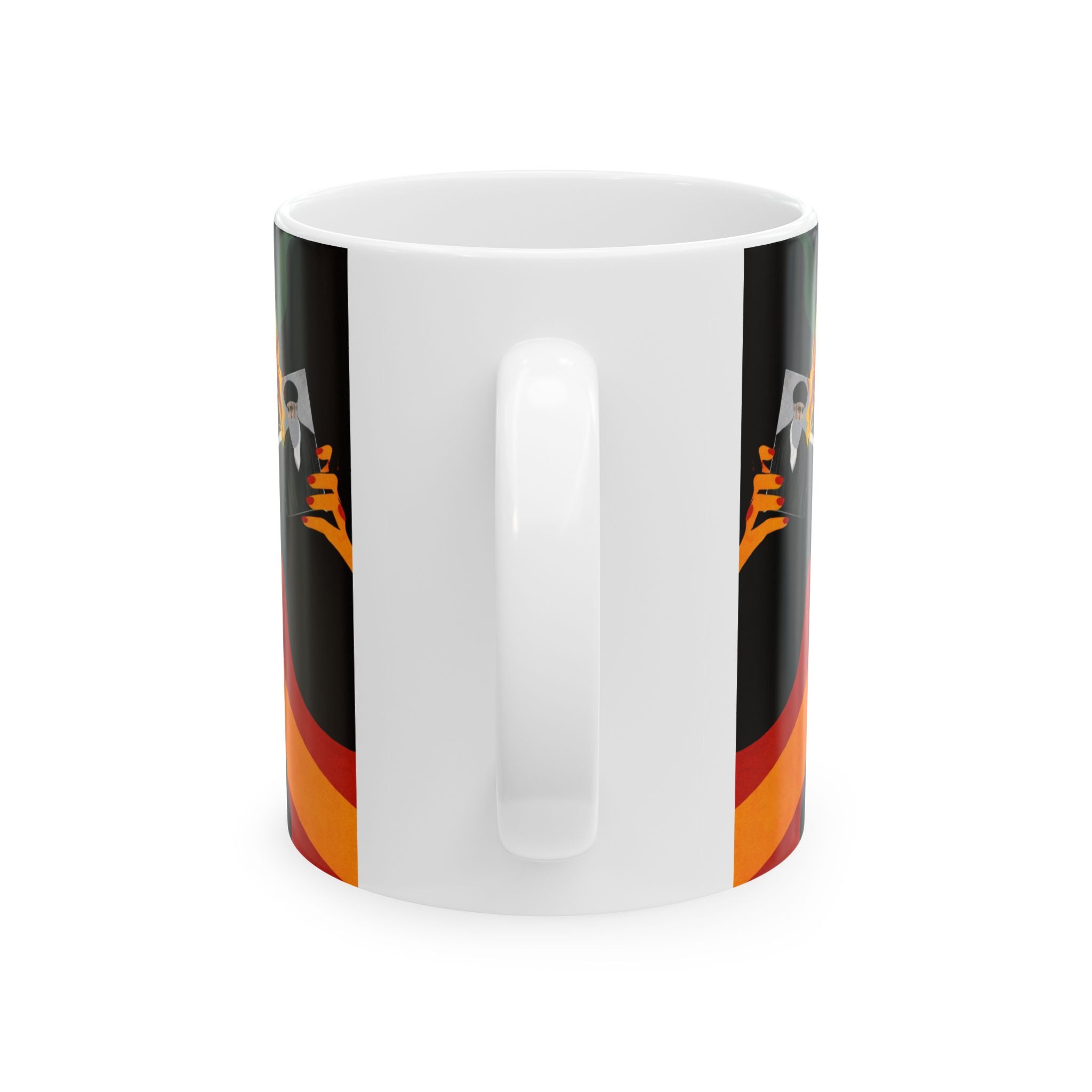 Iranian Heritage Ceramic Mug — 11oz & 15oz Persian Culture Gift