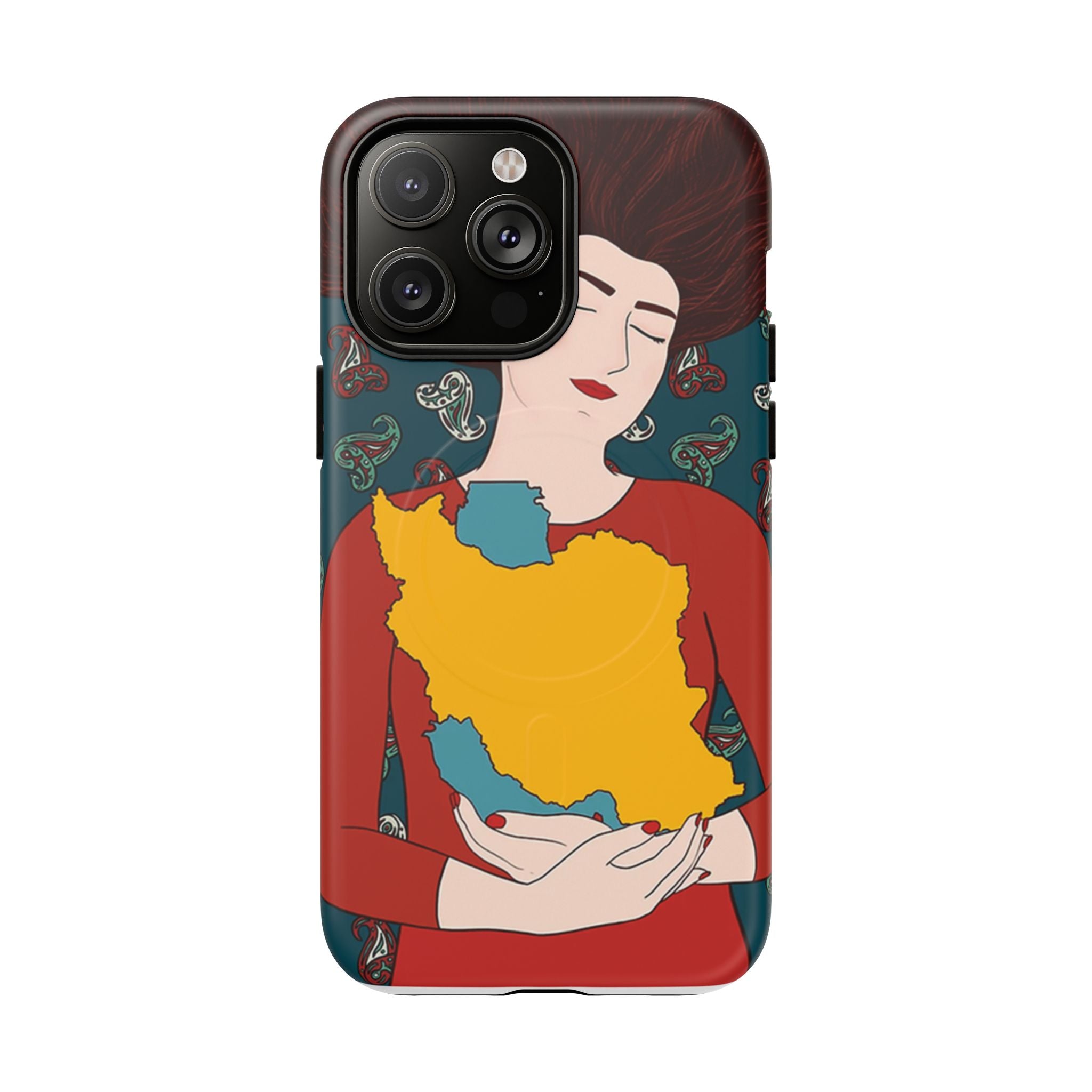 Woman & Homeland Phone Case — Tough Magnetic Protective Case