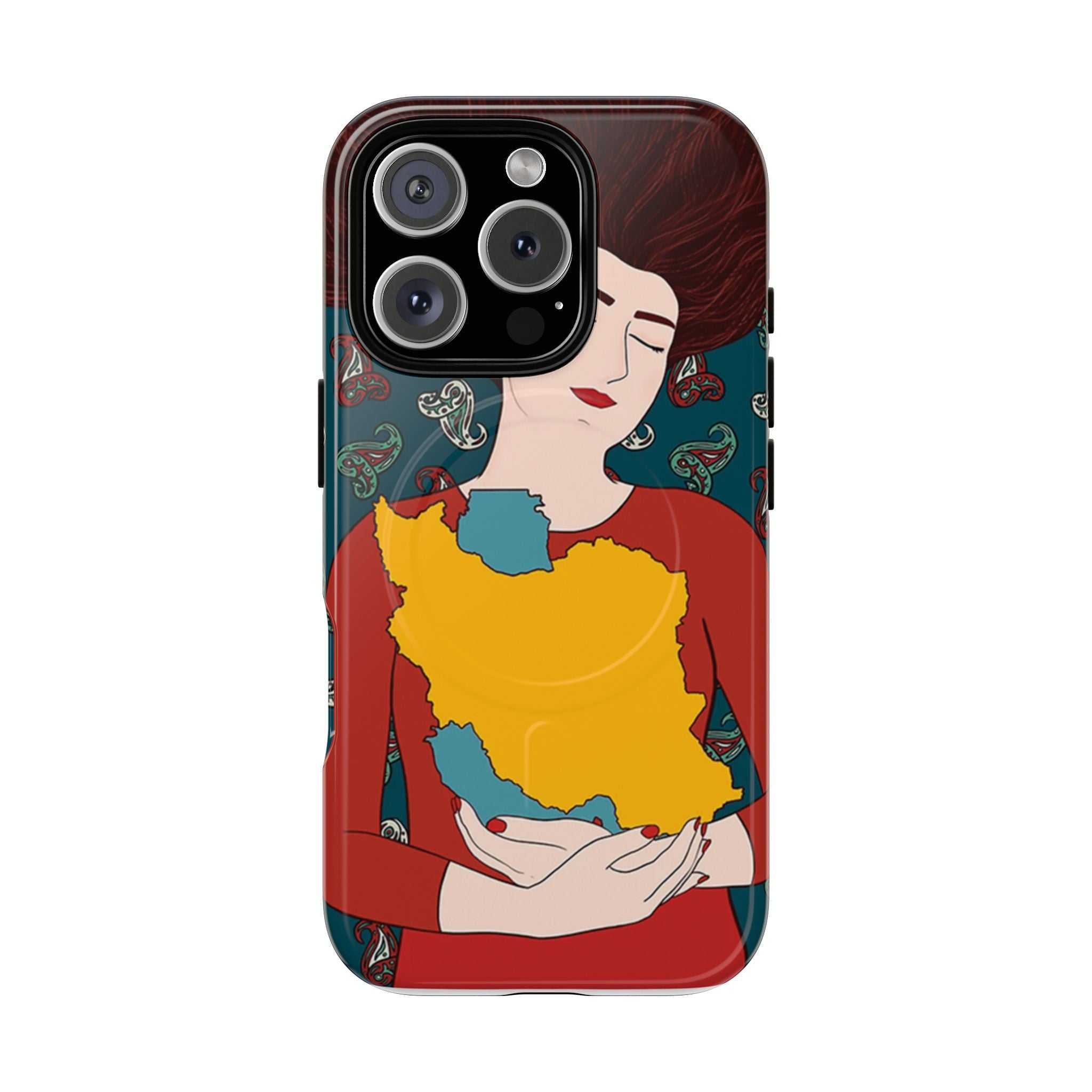Woman & Homeland Phone Case — Tough Magnetic Protective Case