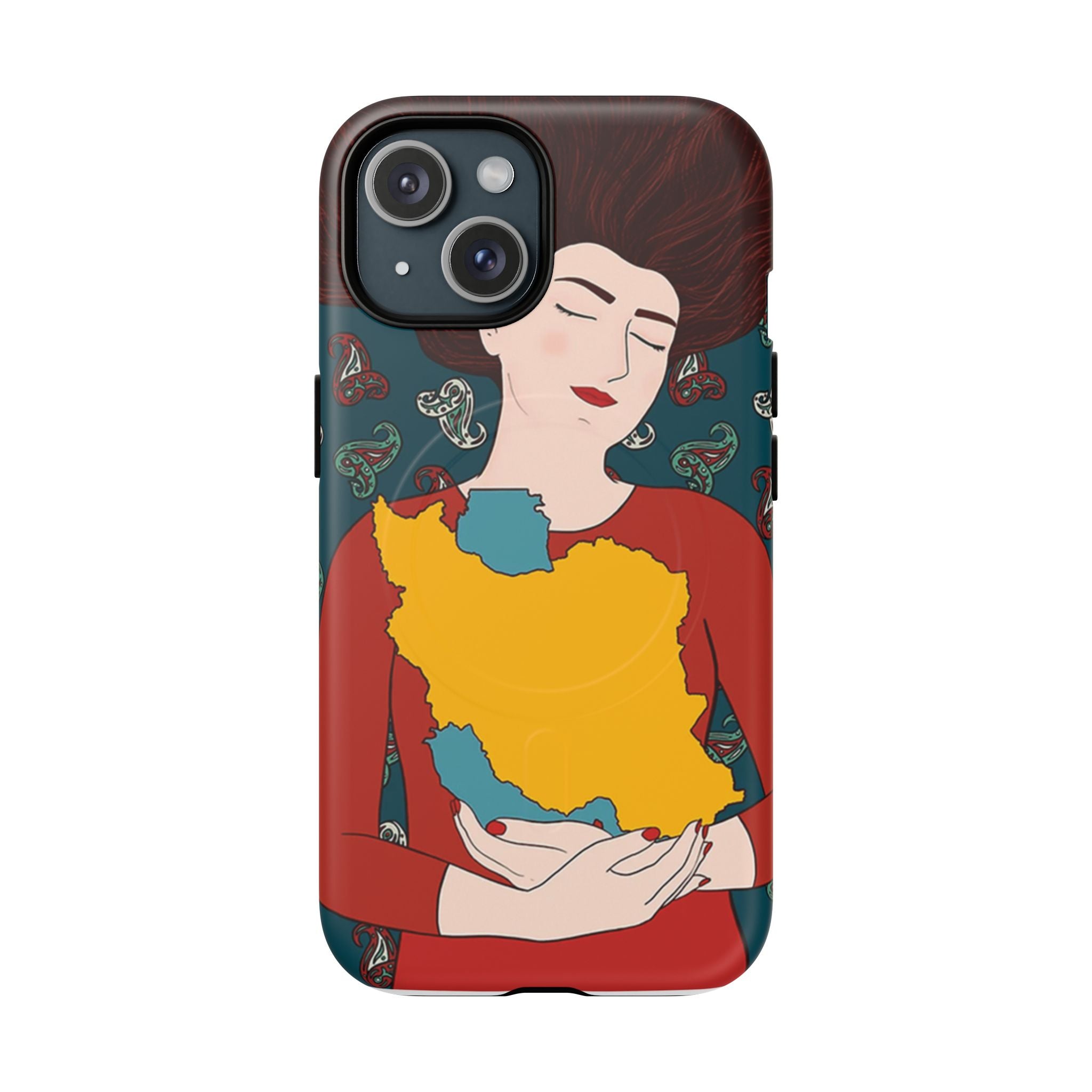 Woman & Homeland Phone Case — Tough Magnetic Protective Case