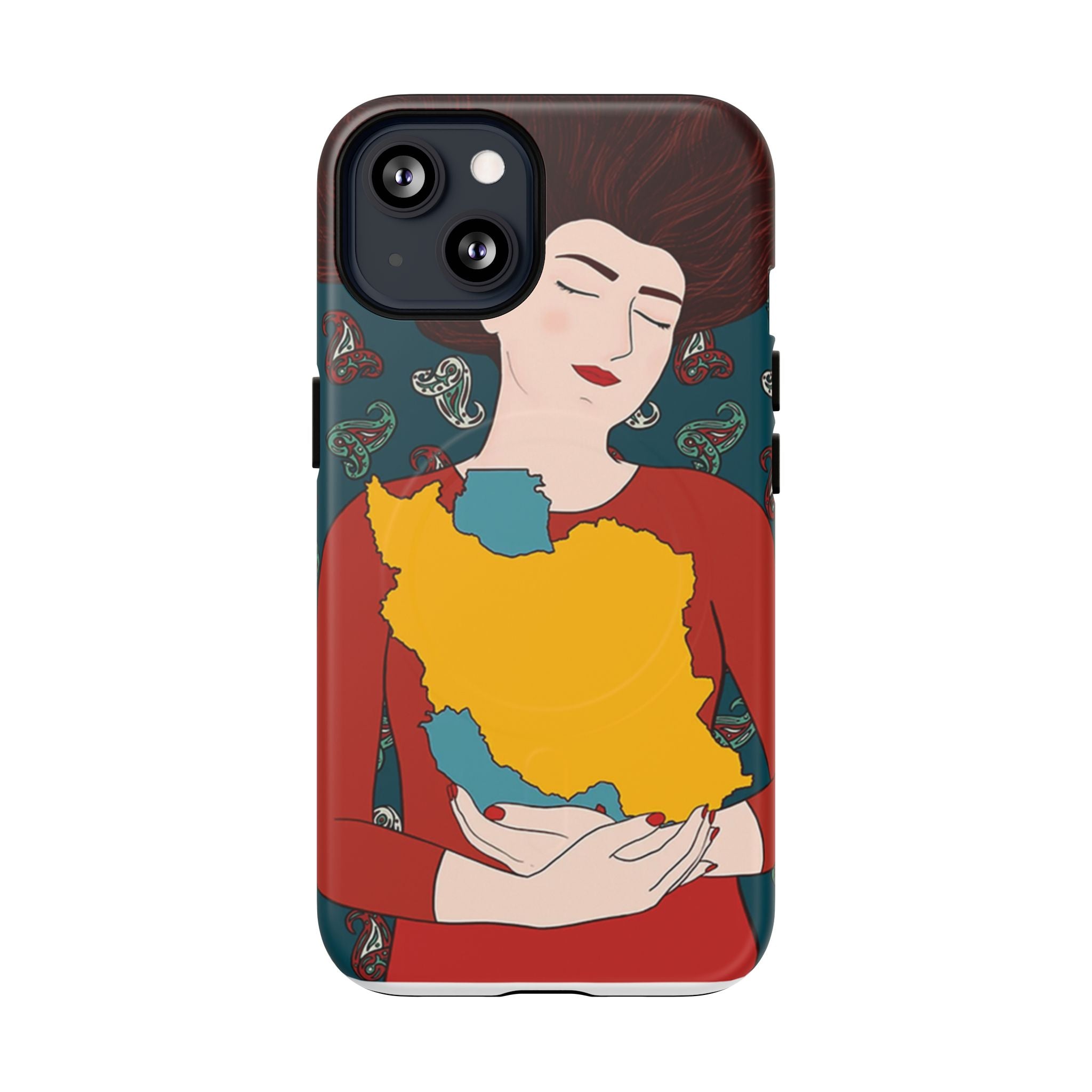 Woman & Homeland Phone Case — Tough Magnetic Protective Case