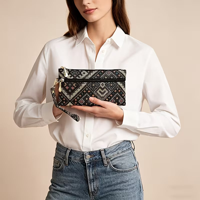 Bohemian Nomadic Clutch Wallet