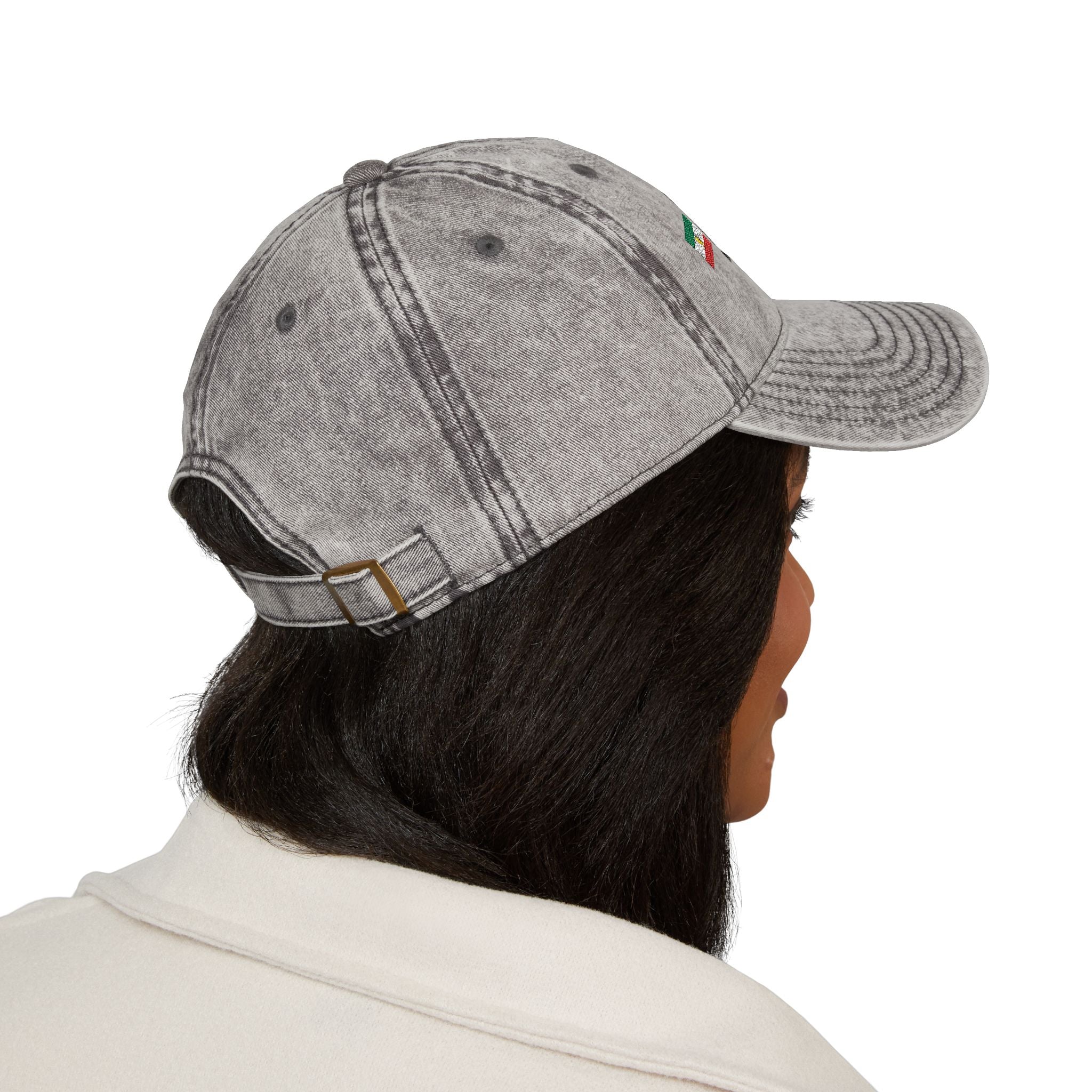 Vintage Embroidered MIGA Flag Cap — 'Make Iran Great Again' Retro Hat