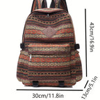 Vintage Style Travel Backpack