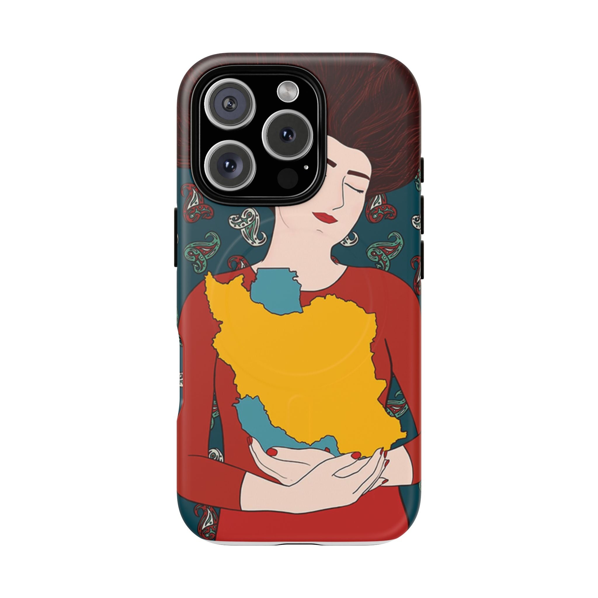 Woman & Homeland Phone Case — Tough Magnetic Protective Case