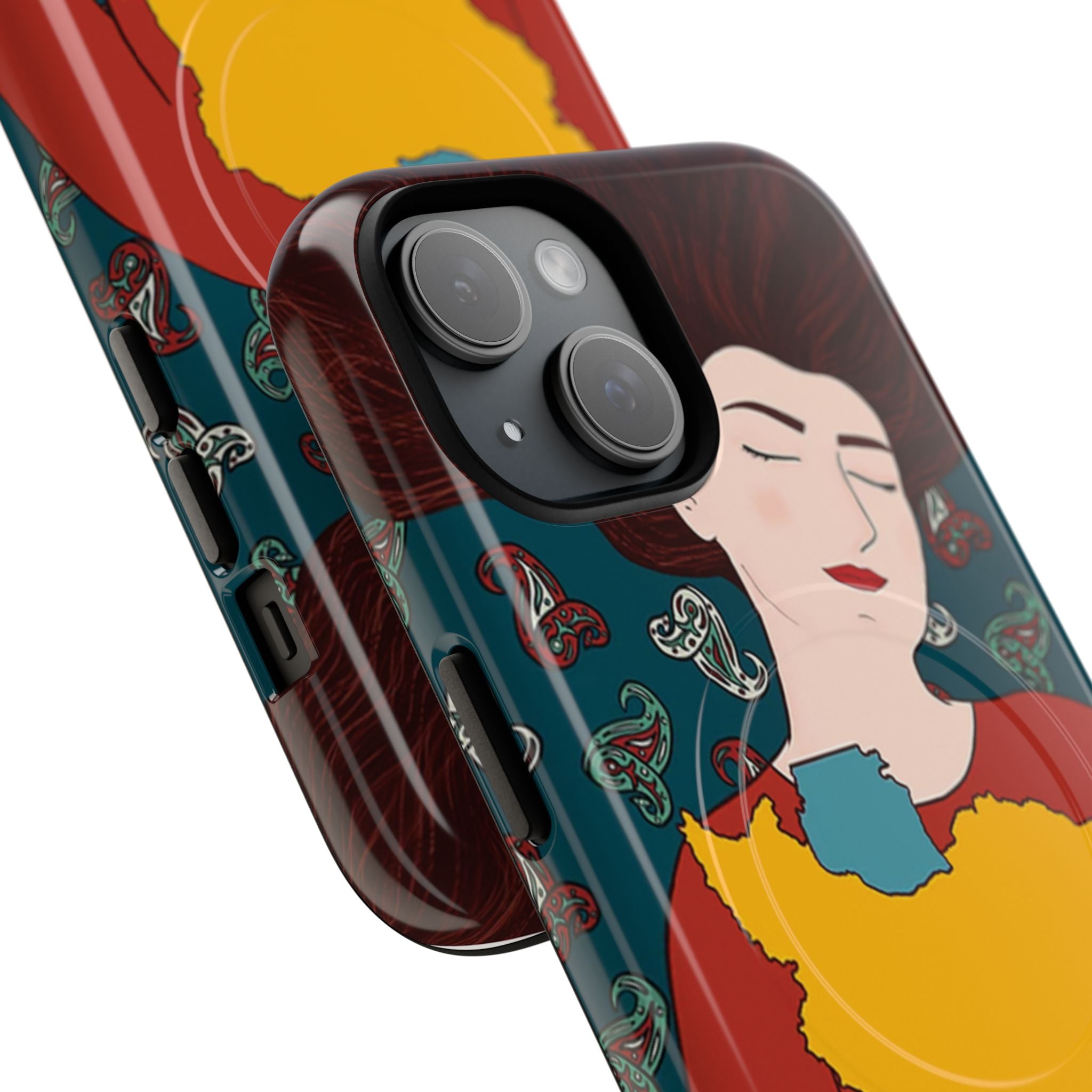 Woman & Homeland Phone Case — Tough Magnetic Protective Case