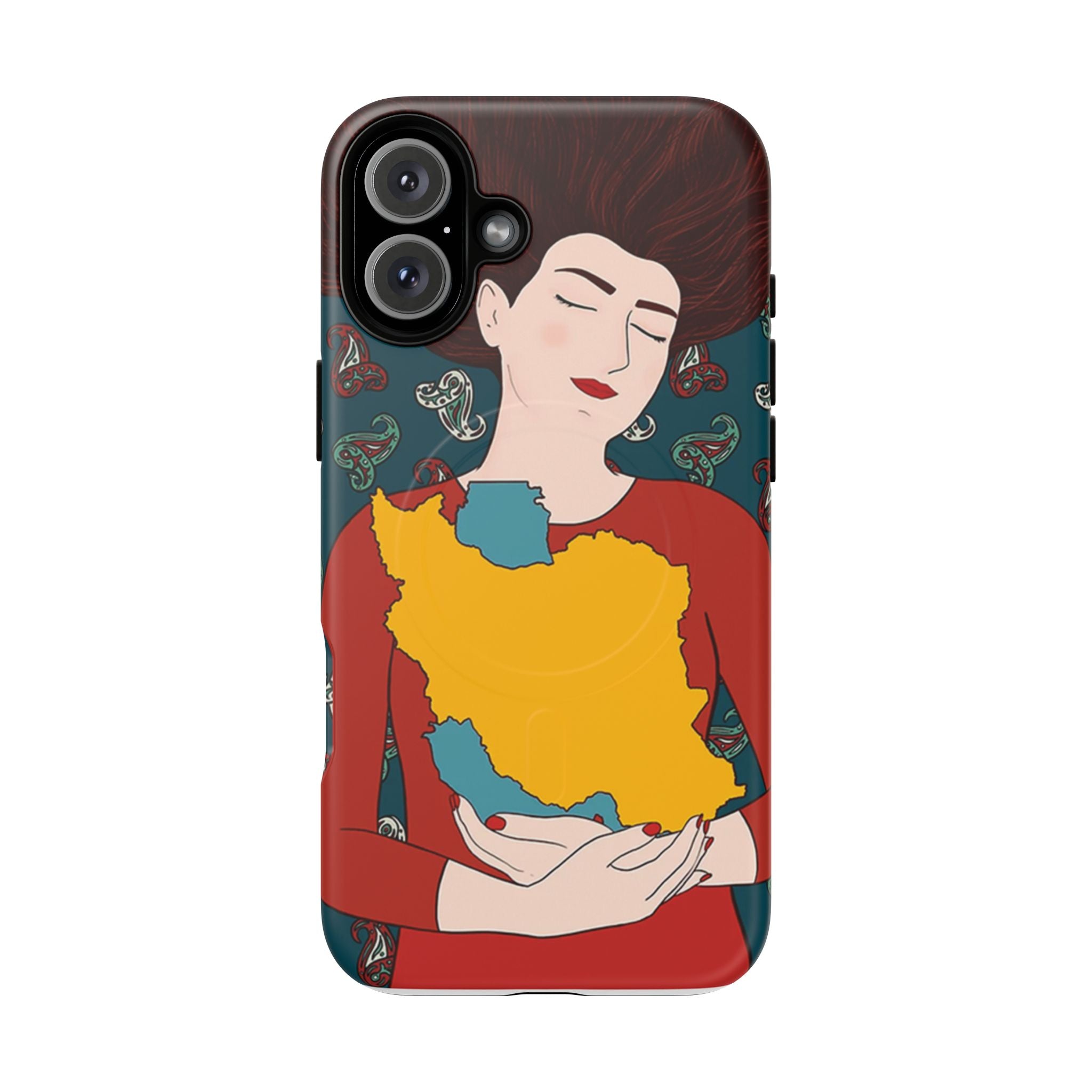 Woman & Homeland Phone Case — Tough Magnetic Protective Case