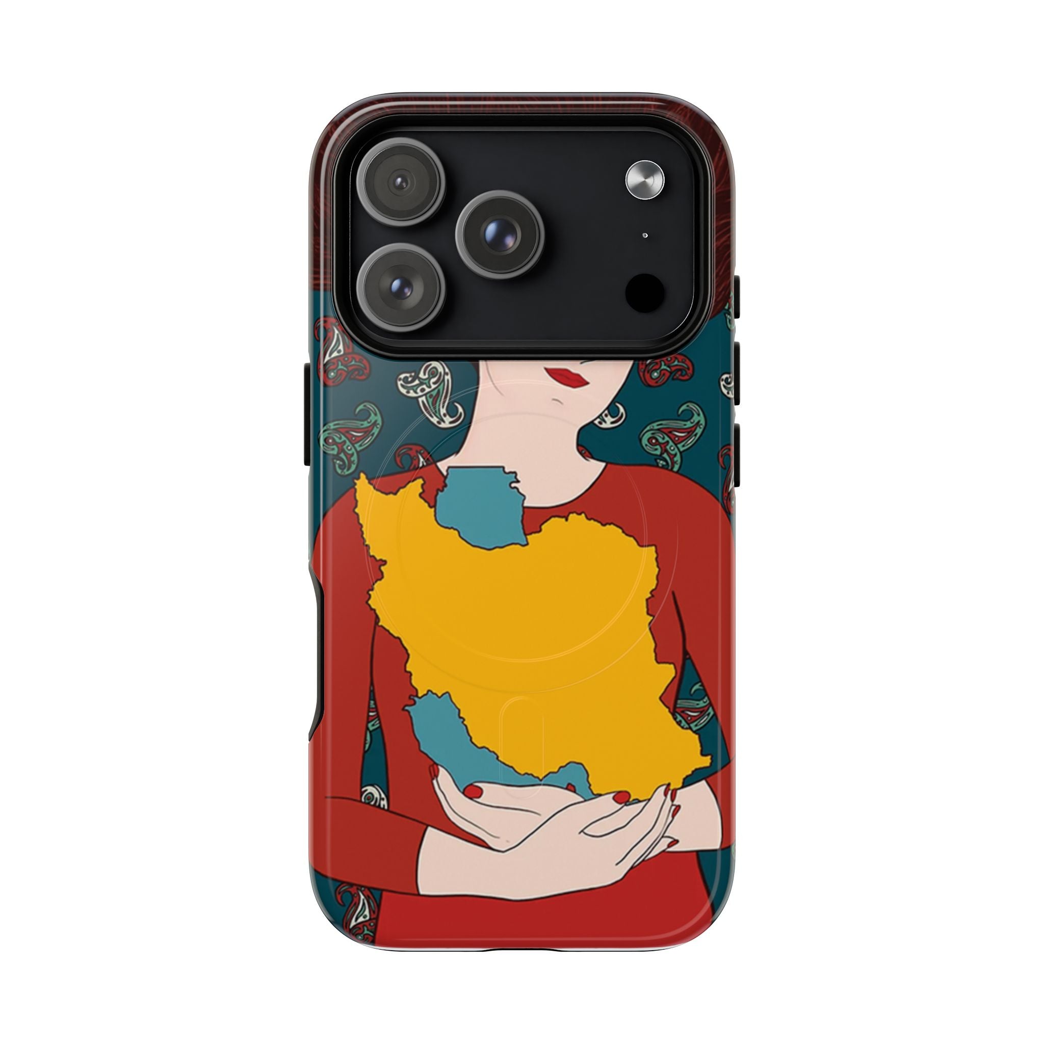 Woman & Homeland Phone Case — Tough Magnetic Protective Case