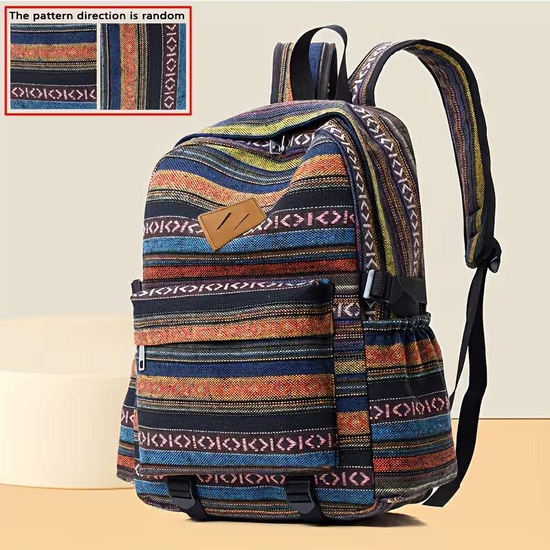 Vintage Style Travel Backpack