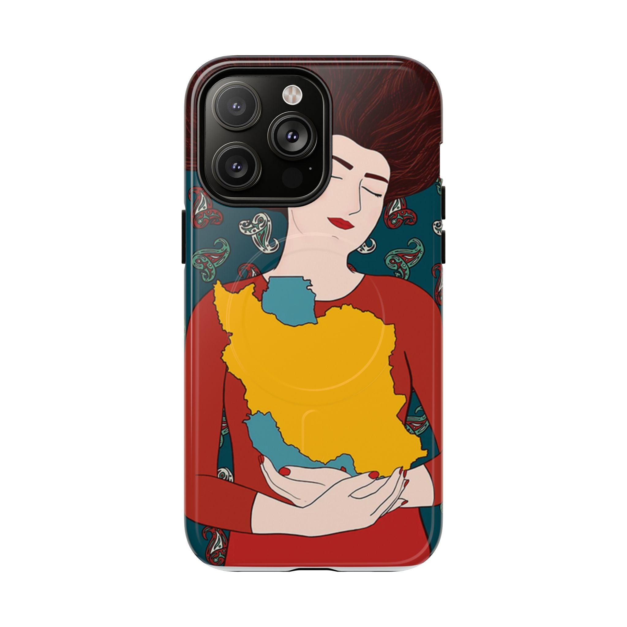 Woman & Homeland Phone Case — Tough Magnetic Protective Case