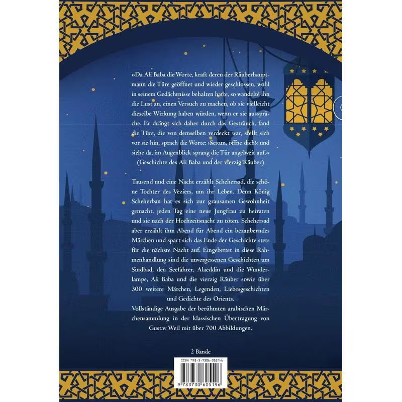 Die Märchen aus 1001 Nacht – Vollständige Ausgabe (2 Bände)