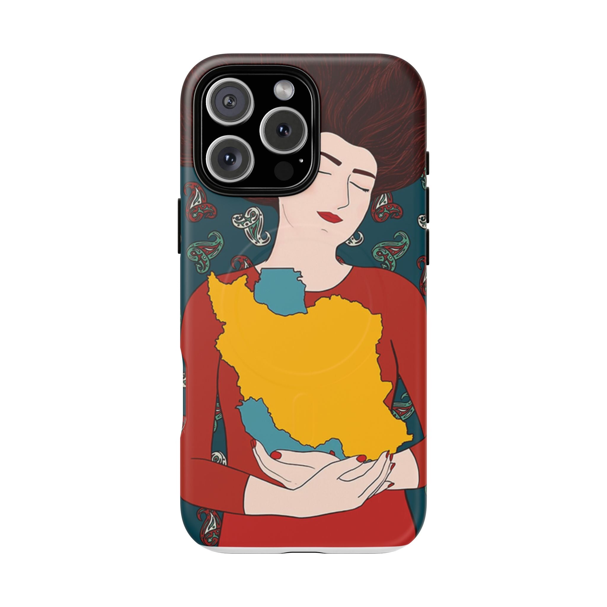 Woman & Homeland Phone Case — Tough Magnetic Protective Case
