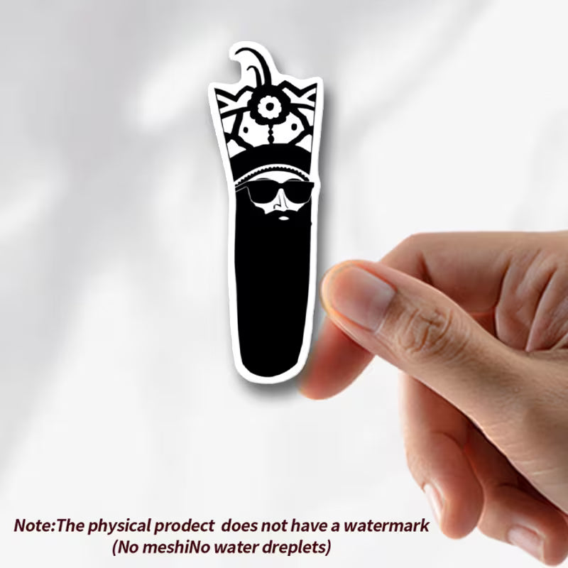 Qajar Shah – Persian Art Car Sticker