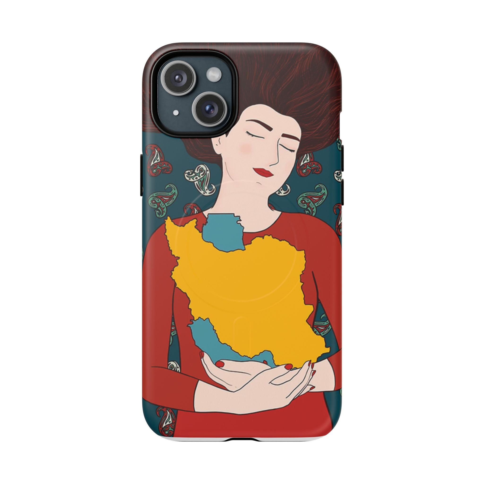 Woman & Homeland Phone Case — Tough Magnetic Protective Case