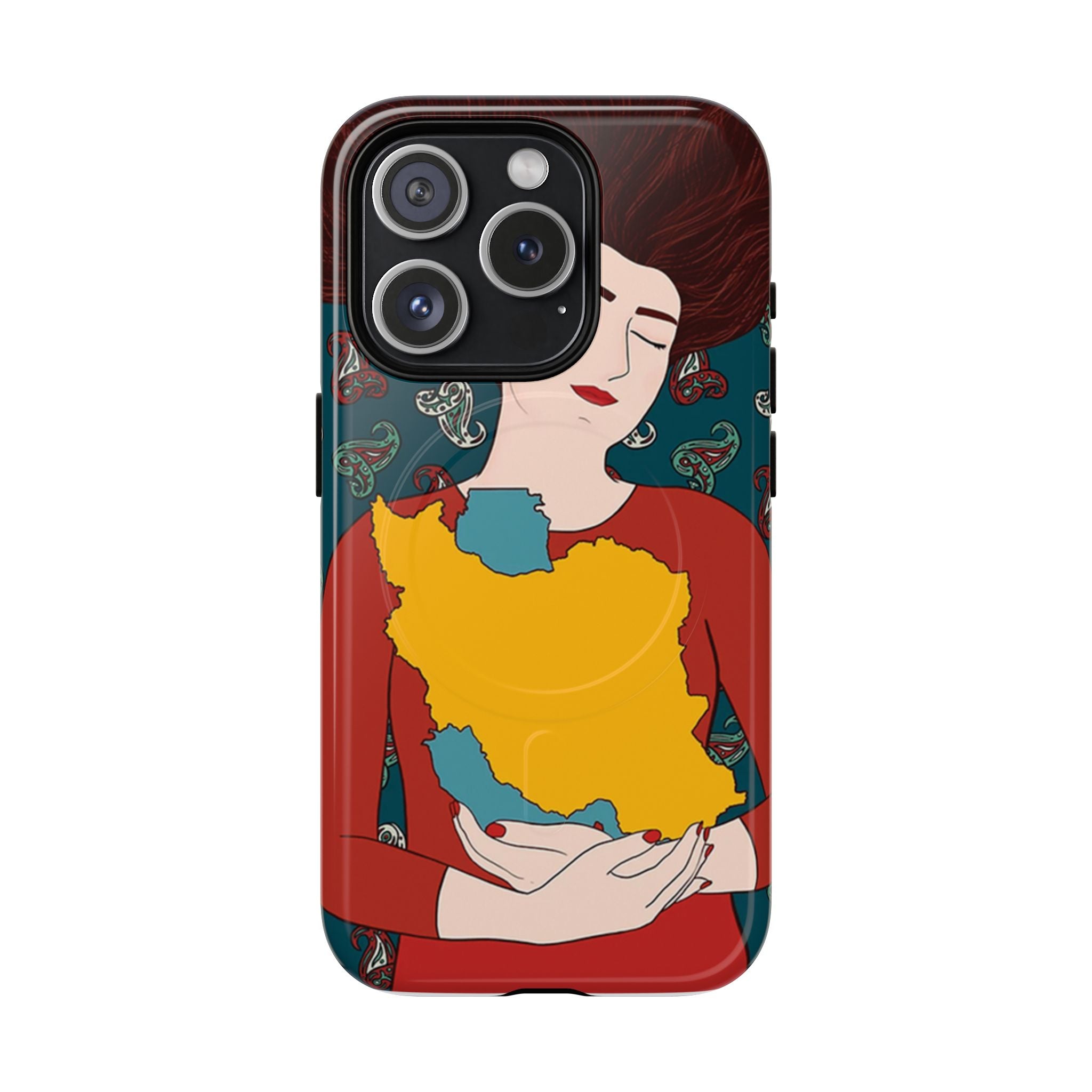 Woman & Homeland Phone Case — Tough Magnetic Protective Case