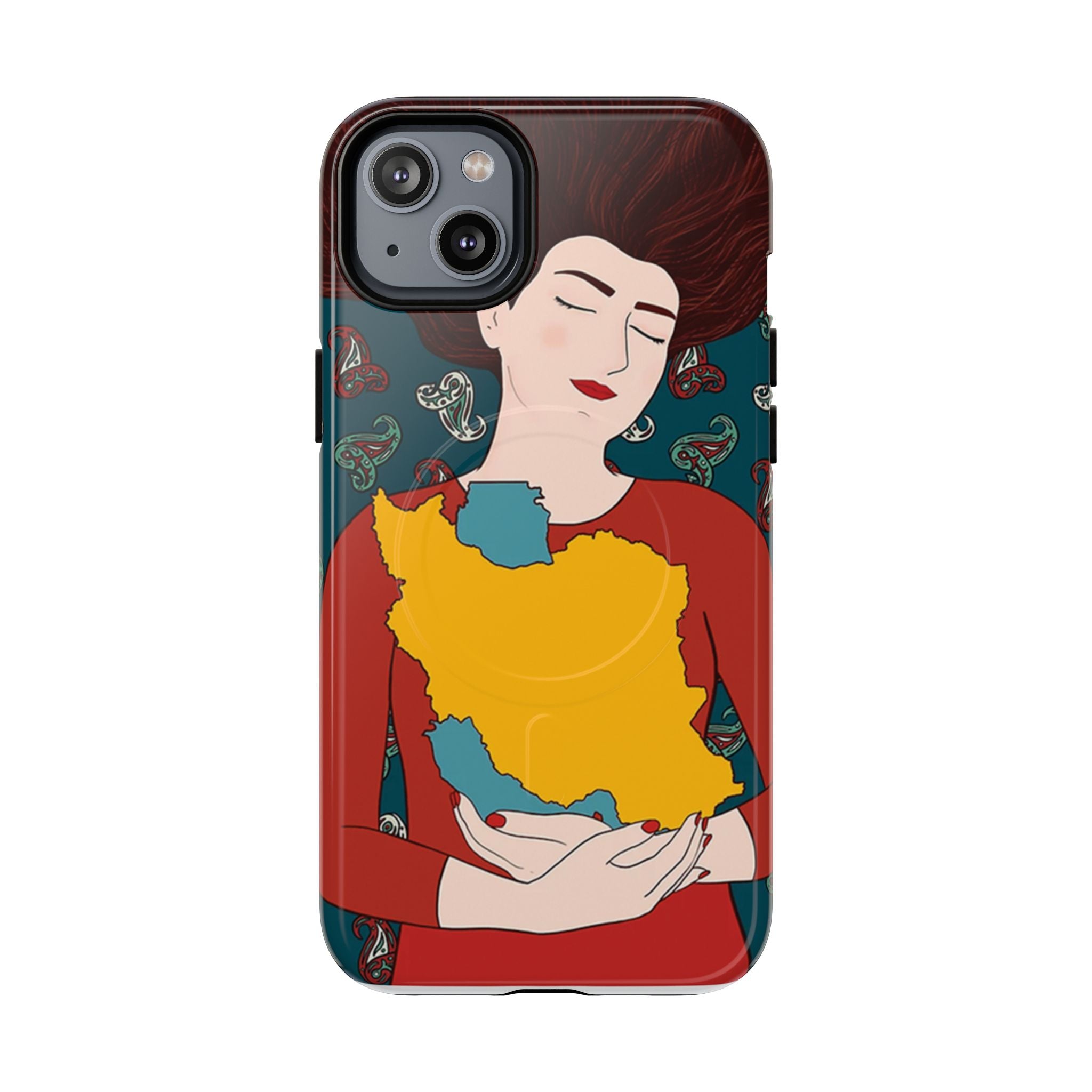 Woman & Homeland Phone Case — Tough Magnetic Protective Case