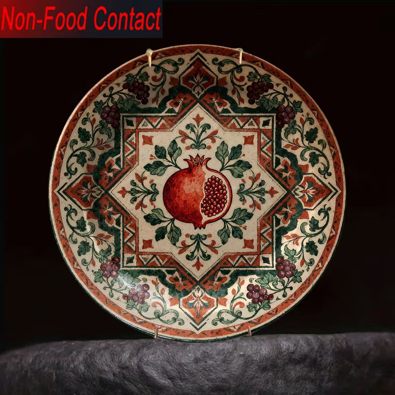 Yalda Pomegranate Decorative Ceramic Plate