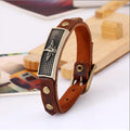 Persischer Farvahar & Pahlavi Charm Armband – Iranischer Erbe Schmuck Geschenk