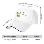 Iran Löwe & Sonne Flagge Baseballkappe – Stilvolle Unisex Trucker Cap für Reise & Alltag