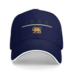 Iran Löwe & Sonne Flagge Baseballkappe – Stilvolle Unisex Trucker Cap für Reise & Alltag