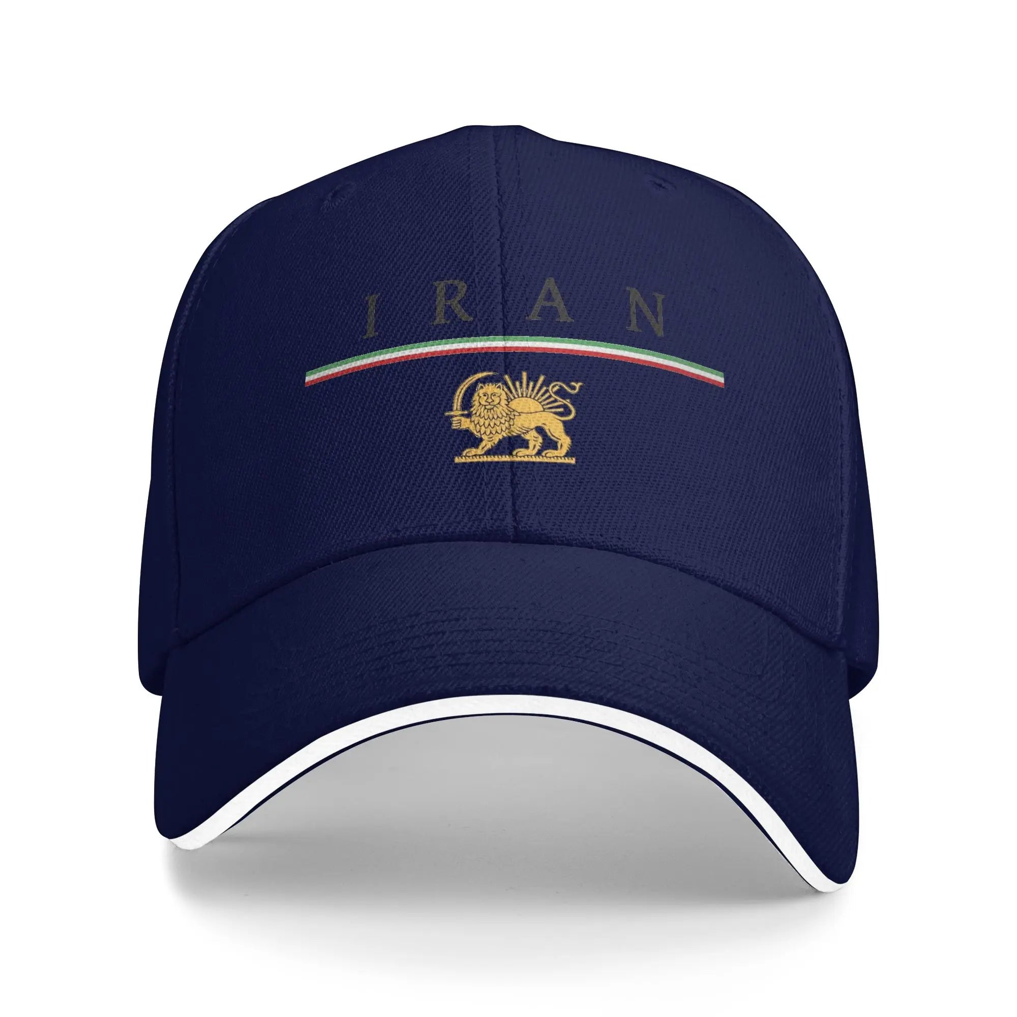 Iran Lion & Sun Flag Baseball Cap — Stylish Unisex Trucker Hat for Travel & Everyday Wear