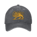 Iran Löwe & Sonne Flagge Baseball Cap – Unisex Atmungsaktive Trucker Hut für Wandern & Freizeit