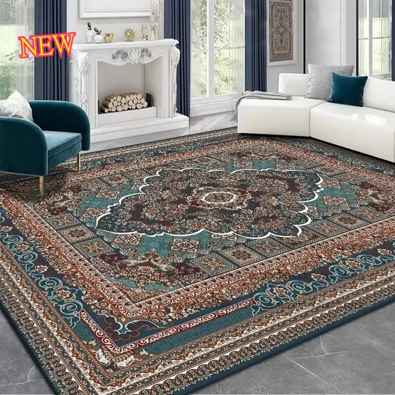 Large Persian Style Area Rug — 200x300cm Luxury Living Room & Bedroom Carpet