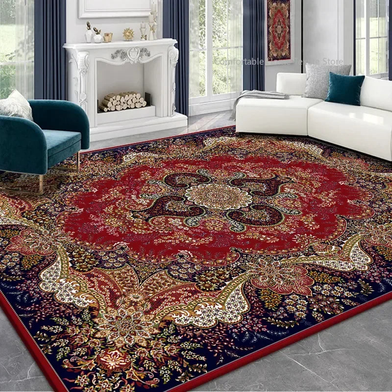 Large Persian Style Area Rug — 200x300cm Luxury Living Room & Bedroom Carpet
