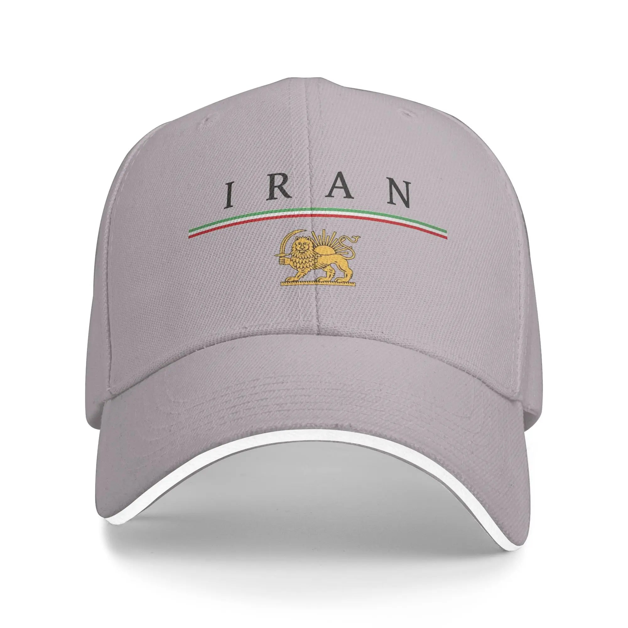 Iran Lion & Sun Flag Baseball Cap — Stylish Unisex Trucker Hat for Travel & Everyday Wear