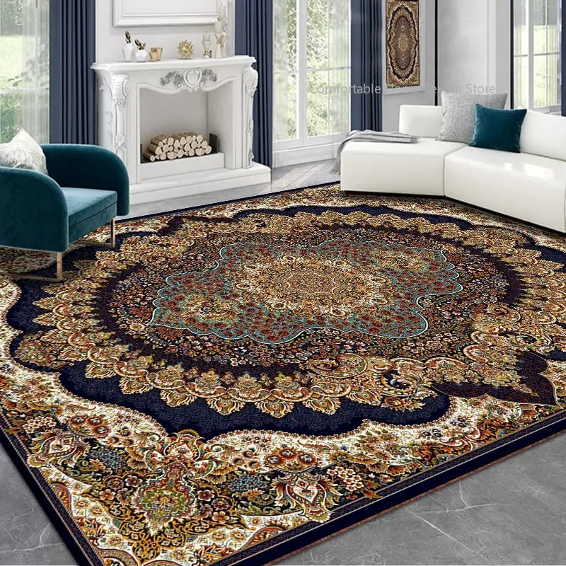 Large Persian Style Area Rug — 200x300cm Luxury Living Room & Bedroom Carpet