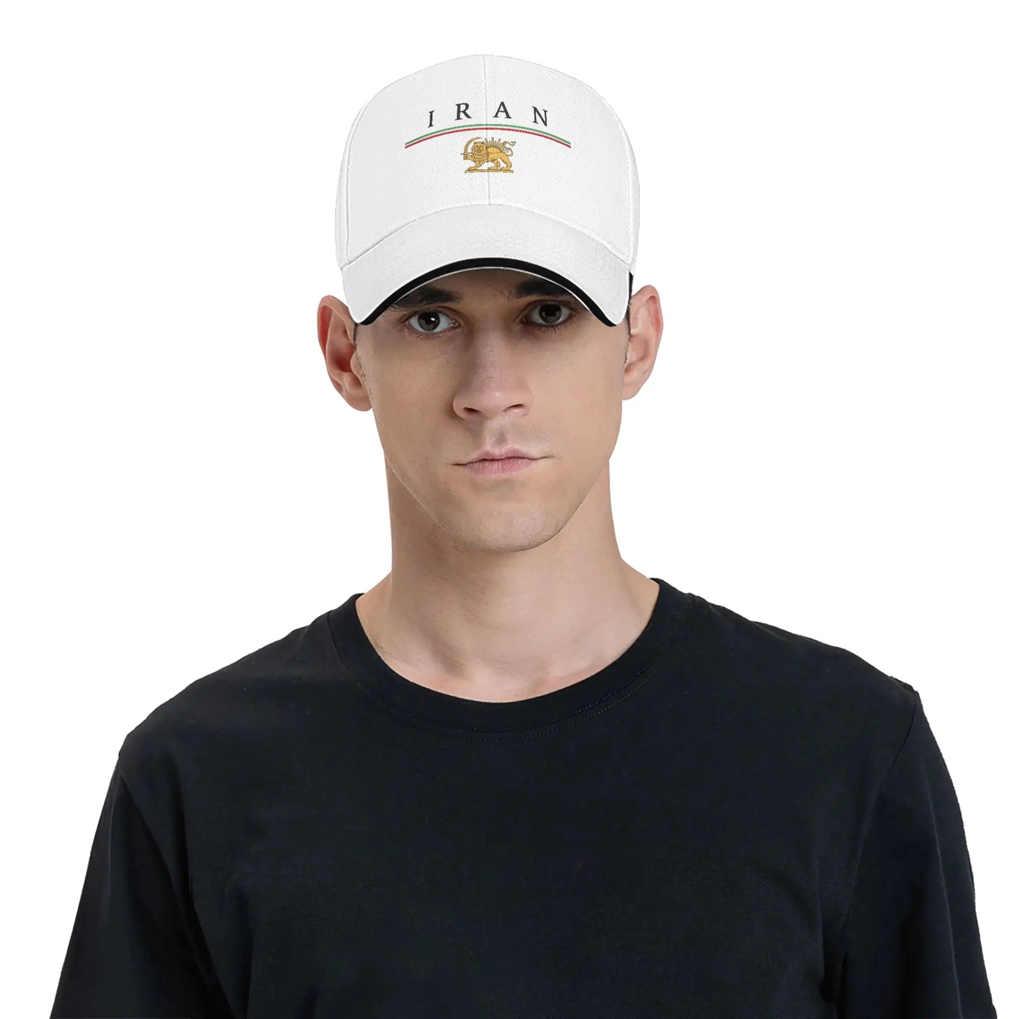 Iran Lion & Sun Flag Baseball Cap — Stylish Unisex Trucker Hat for Travel & Everyday Wear