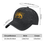 Iran Löwe & Sonne Flagge Baseball Cap – Unisex Atmungsaktive Trucker Hut für Wandern & Freizeit