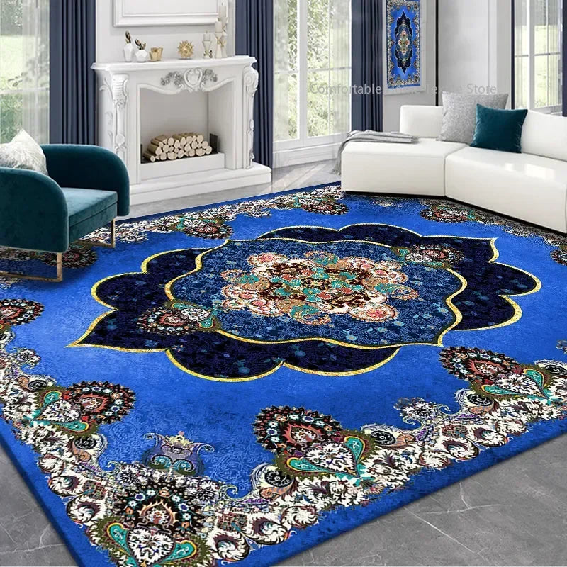 Large Persian Style Area Rug — 200x300cm Luxury Living Room & Bedroom Carpet
