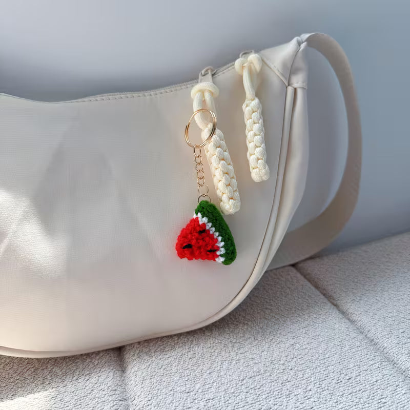 Yalda-Wassermelonen-Plüsch-Schlüsselanhänger